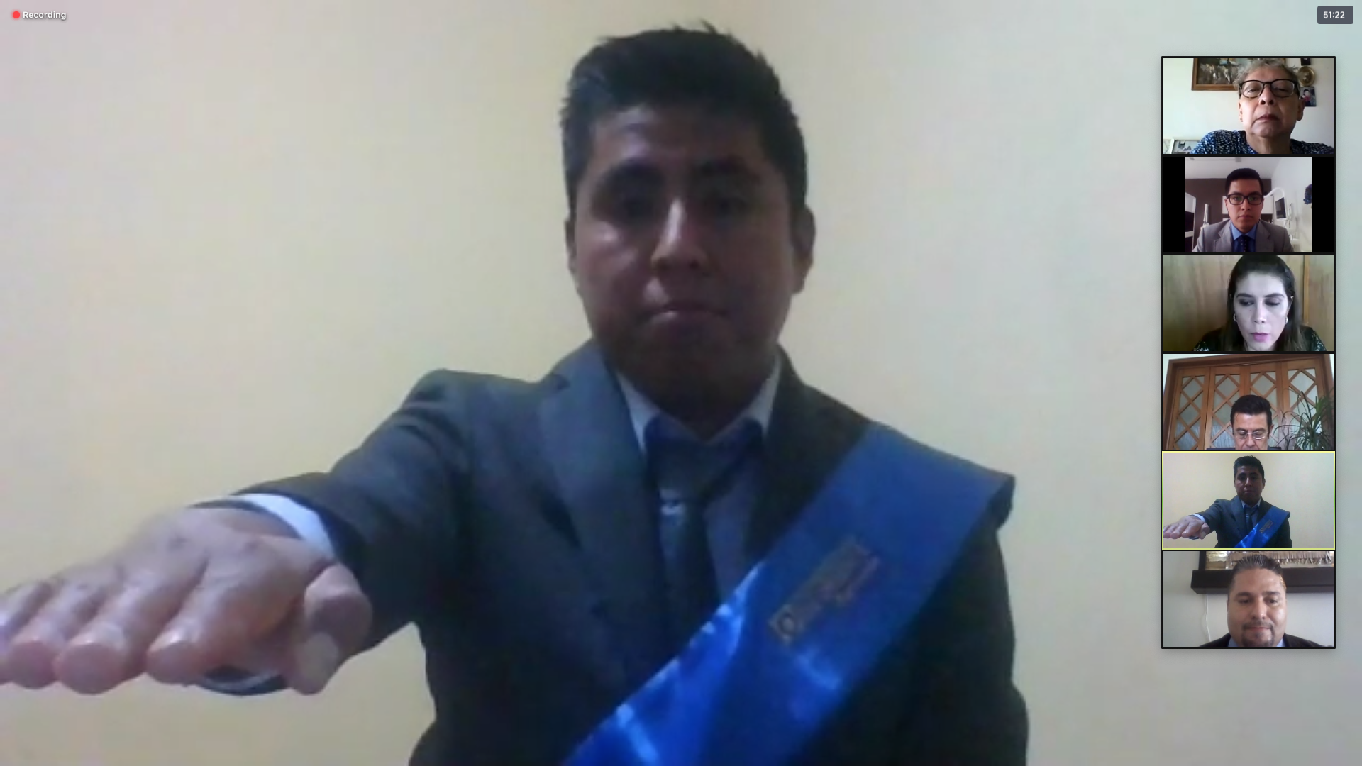 Primer Examen Profesional En Línea en UO Puebla | Universidad de Oriente  Puebla